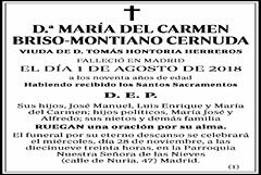 María del Carmen Briso-Montiano Cernuda